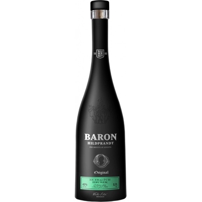 Baron Hildprandt Ze Zralých Hrušek 40% 0,7 l (čistá fľaša)