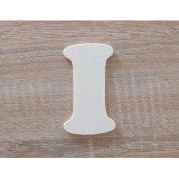 Lymfy Písmeno I prírodné drevo