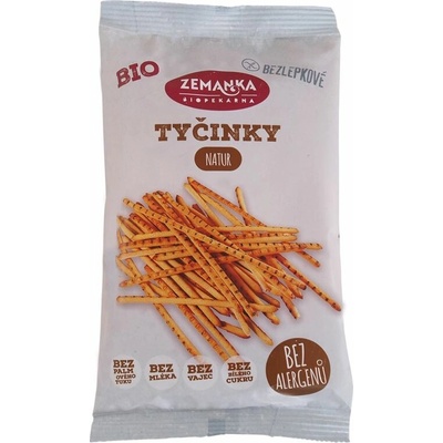 Biopekárna Zemanka Bio bezlepkové tyčinky natur 45 g