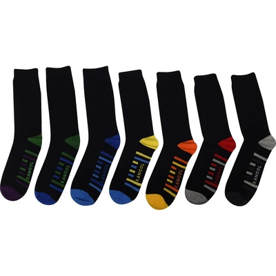 Kangol Мъжки чорапи Kangol Formal Socks 7 Pack Mens Plus - Colour Str Sole
