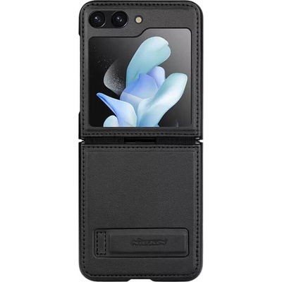 Nillkin Кожен кейс Nillkin Qin Leather за Samsung Galaxy Z Flip5, черен (6902048265974)