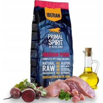 Primal Spirit Dog 70% Iberian Pork with Ham 1 kg