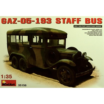 MiniArt GAZ-05-193 Staff Bus 1:35