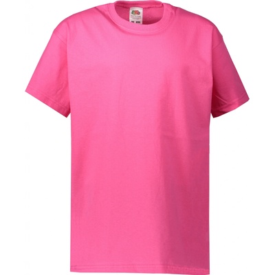 Fruit Of The Loom tričko VALUEWEIGHT T F610330 FUCHSIA