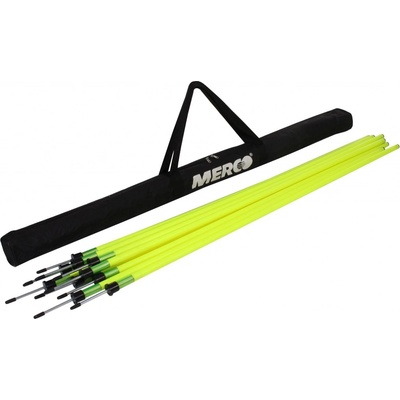 Merco Tyč slalomová s bodcem Flexi 160 cm 10ks včetně tašky – Zboží Dáma