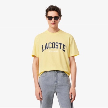 Image 1 of Lacoste Тениска Lacoste Big Logo T-shirt - Yellow 107