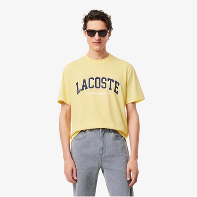 Lacoste Тениска Lacoste Big Logo T-shirt - Yellow 107