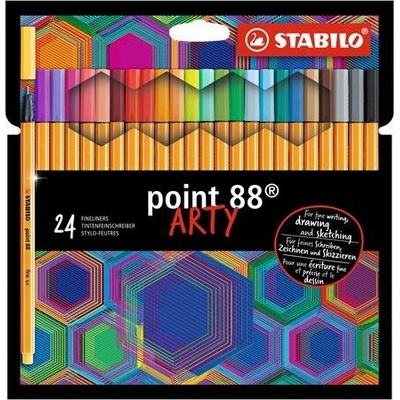 Stabilo Point 88 Arty 24 rôznych farieb