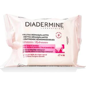Diadermine Hydrating Cleansing Wipes Почистващи кърпички за жени 25 бр