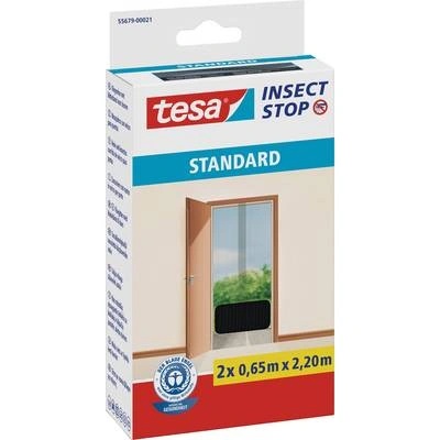 tesa Tesa® standard комарник за врата, 2, 2 х 1, 3 м, антрацит, 55679-21 (55679-21) (55679-21) (55679-21)