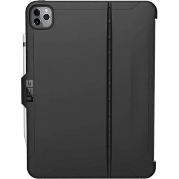 Urban Armor Gear Gear Scout Case - удароустойчив хибриден кейс от най-висок клас за iPad Pro 12.9 (2020) (черен)