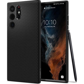 Image 1 of Spigen Samsung Galaxy S22 Ultra Liquid Air case black (ACS03915)