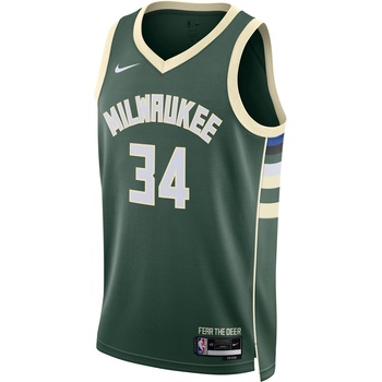 Nike Фланелка Nike NBA Icon Edition Swingman Jersey - Bucks