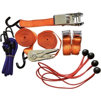 Image 1 of Petex Комплект от въжета и ластици за укрепване и осигуряване на товара - Petex - 10 части (43198400)