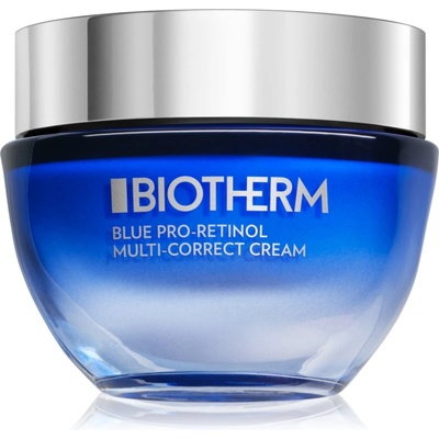 Biotherm Blue Pro-Retinol Multi Correct Cream мултикоригиращ крем против признаците на стареене с ретинол за жени 50ml