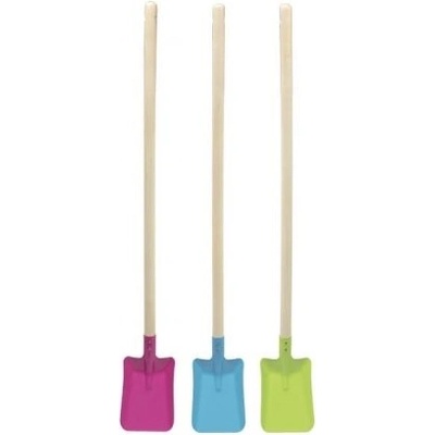 GOKI - Детска металана лопата с дървена дръжка (63894)