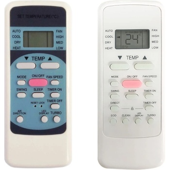 съвместим Vivax acp-12pt35aeh, acp-12ch35aef, acp-09ch25aef, acp-09pt25aef - заместител дистанционно управление (acp-12pt35aeh, acp-12ch35aef, acp-09ch25aef, acp-09pt25aef)