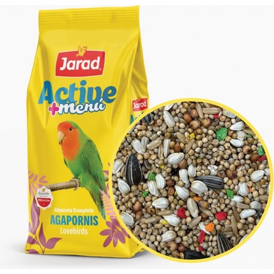 Jarad Active+ Střední Papoušek 2 x 1 kg