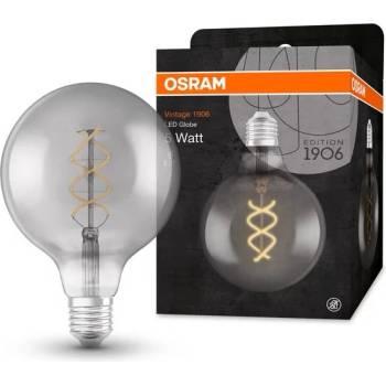 Image 1 of OSRAM LED КРУШКА VINTAGE 1906 GLOBE125 E27 4W 250Lm 1800K SMOKE25 (20240156)