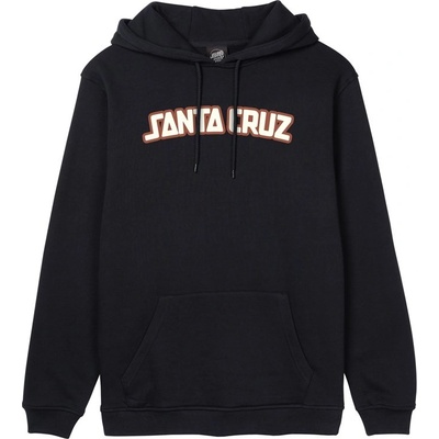 SANTA CRUZ mikina Arch Strip Hood black
