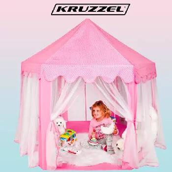 Kruzzel Детска палатка розова Kruzzel 23869 (5900779951631)
