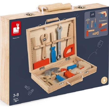 Janod Детски куфар с инструменти Janod Brico Kids (J06481)