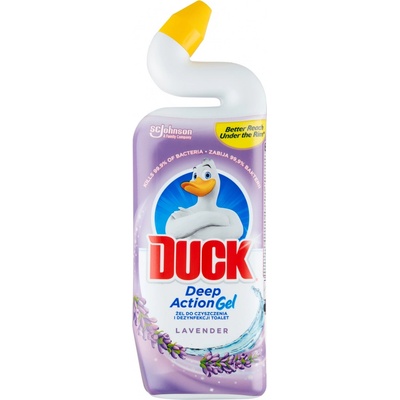 Duck 5v1 WC tekutý čistič s levandulovou vůní Lavender 750 ml