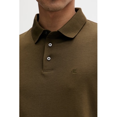 Calvin Klein тениска с яка мъжка от памук (LV04LB276G)