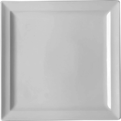 Secret de Gourmet Klasický gurmánský čtvercový plochý talíř 27 cm