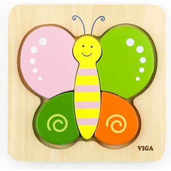 Viga mini puzzle motýľ