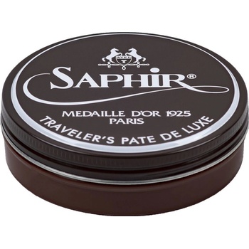 Saphir Wax Polish Medaille d'Or Traveler's Pate de Luxe 75 ml Medium Brown