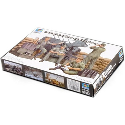 Trumpeter German Anti-Aircraft Gun Crew WW2 1:35