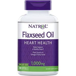 Natrol Flax Seed Oil [200 Гел капсули]