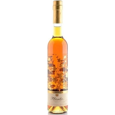 Torres Floralis Moscatel Oro sladké biele 15% 0,5 l (čistá fľaša)