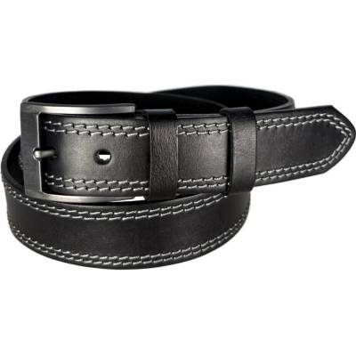 Penny Belts Kožený opasek F7-2-60 černý