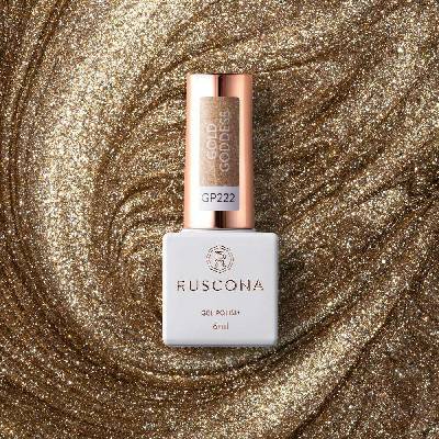 Ruscona Gel lak GOLD GODDESS GP222 6 ml