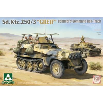 Takom Sd.Kfz.250/3 'GREIF' Rommel's Command Half-Track 1:35