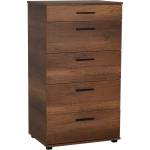 TopMebel Trendline TopMebel скрин в цвят орех 60x44x108cm