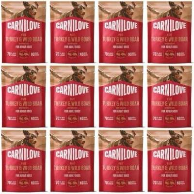 CARNILOVE Dog Pouch Turkey and Wildboar 12 x 300 g