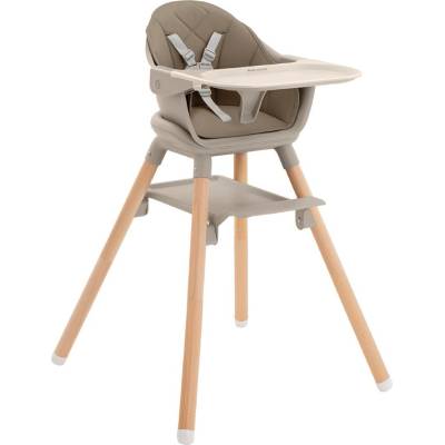 KikkaBoo Стол за хранене 6в1 Woody Beige 2024 (31004010174)