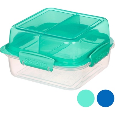 Sistema Krabička na oběd čtvercová Lunch Stack To Go 1,24 l