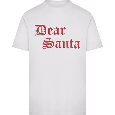 Mister Tee Тениска Dear Santa Tee white XXLUB-MT4075-00220 - Черен, размер 3XL
