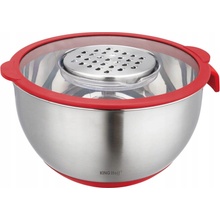 KINGHOFF KH-1889 Multifunkční kuchyňská mísa s struhadlem na zeleniny 24 cm 5 l 5 dílná