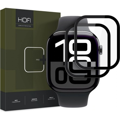 HOFI 93576 HYBRID PRO+ 2x Hybridní sklo pro Apple Watch 10 46mm – Zboží Živě