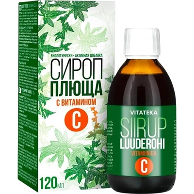 Vitateka Břečťanový sirup s vitaminem C 120 ml