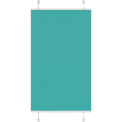 VidaXL Roleta plisé Zelená 80 x 150 cm Benzínová