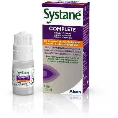 Alcon Systane Complete bez konzervačných látok 10 ml