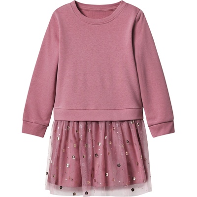 lupilu Dívčí mikinové šaty světle růžová – Zboží Dáma