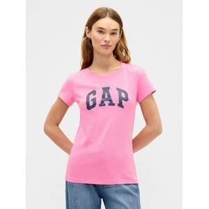 GAP Тениска с гофрирана шарка GAP GAP | Rozov | ЖЕНИ | XS - zoot - 40,97 лв
