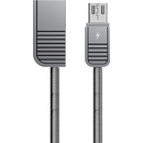 Remax RC-088m micro USB, 1m, stříbrný